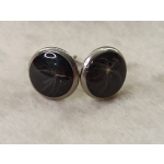 Kolczyki  żywicy epoksydowej z dmuchawcami